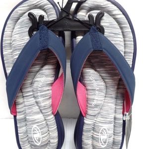 women's memory foam thong sandals